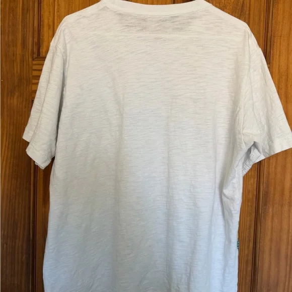 Uniqlo Ukiyo-e Mt. Fuji & townscape design White Graphic Tee - Picture 3 of 7